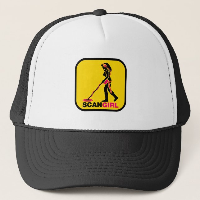 Métal détectant le casquette (Devant)