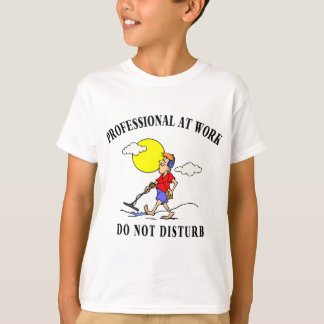 Métal détectant le T-shirt