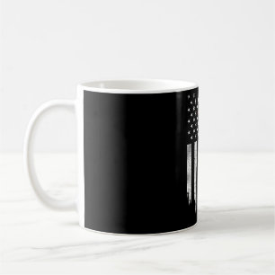 Metal Detecting American Flag Coffee Mug