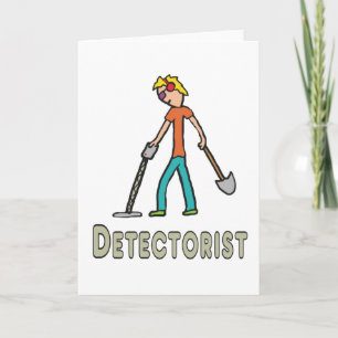 Metal Detecting Detectorist Card