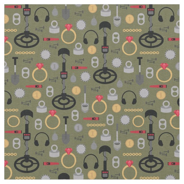 Metal Detecting Fabric (Close Up)