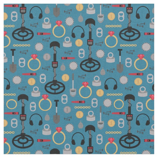 Metal Detecting Fabric (Close Up)