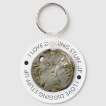 Metal detecting gift - key chain