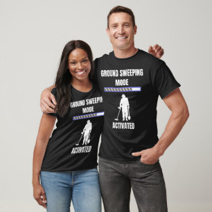 Metal Detecting, Ground Sweeping Mode Activated T-Shirt