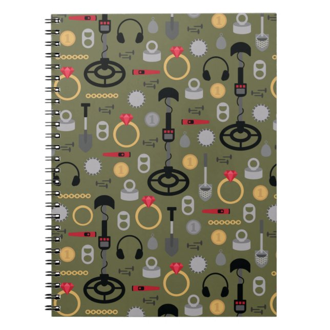 Metal Detecting Notebook (Front)
