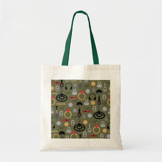 Metal Detecting Tote Bag (Front)