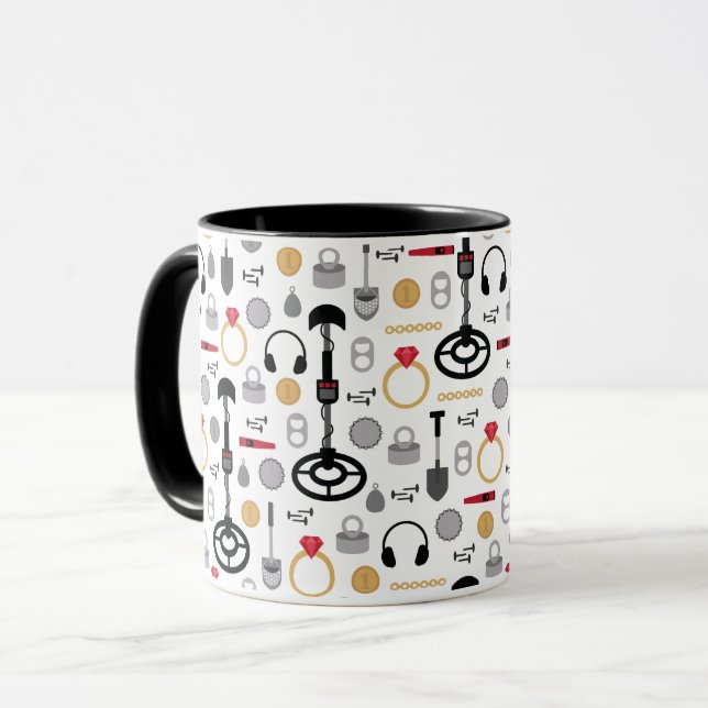 Métal Détection de la Mug (Devant gauche)