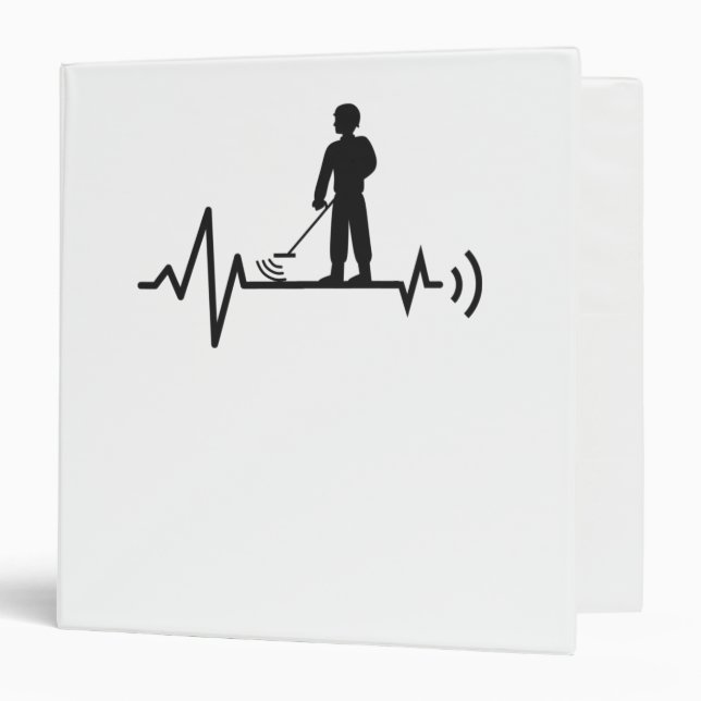 Metal Detector Detectoring Detectorist Binder (Front/Inside)