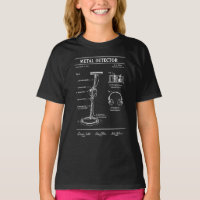 metal detector patent blueprint