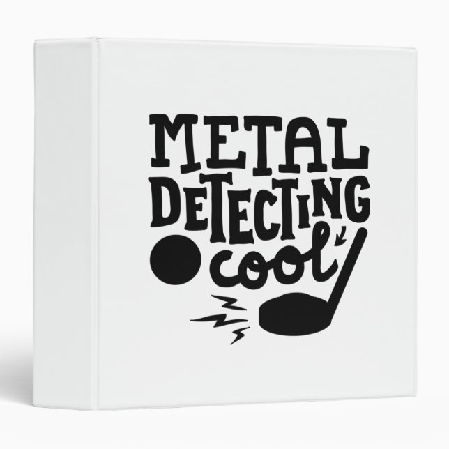 Metal Detectorist Binder (Front/Spine)