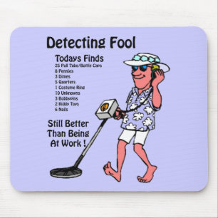 Metal Detectors Mouse Pad