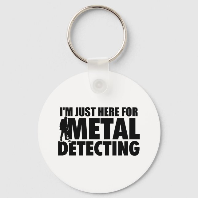 Metal Detectors | Treasure Hunter Gondolas Gifts Keychain (Front)