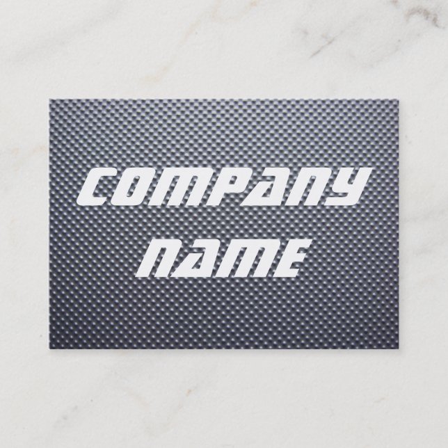 Metal dots business card (Front)