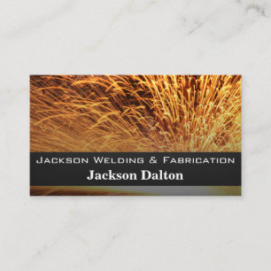 Metal Fabrication and Welding Business Card