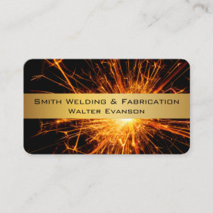 Metal Fabrication and Welding Business Card