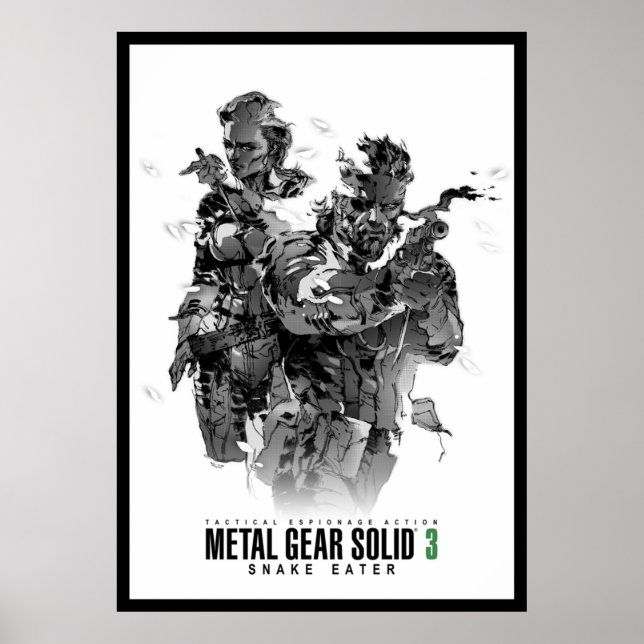 Metal Gear Solid 3 Poster (Front)