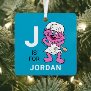 Métal Gonger   Ajoutez Votre Nom Ornement en Céramique