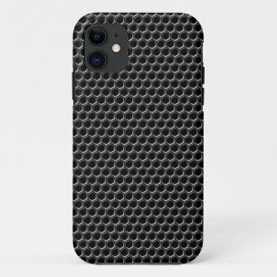Metal grid pattern - background iPhone 11 case