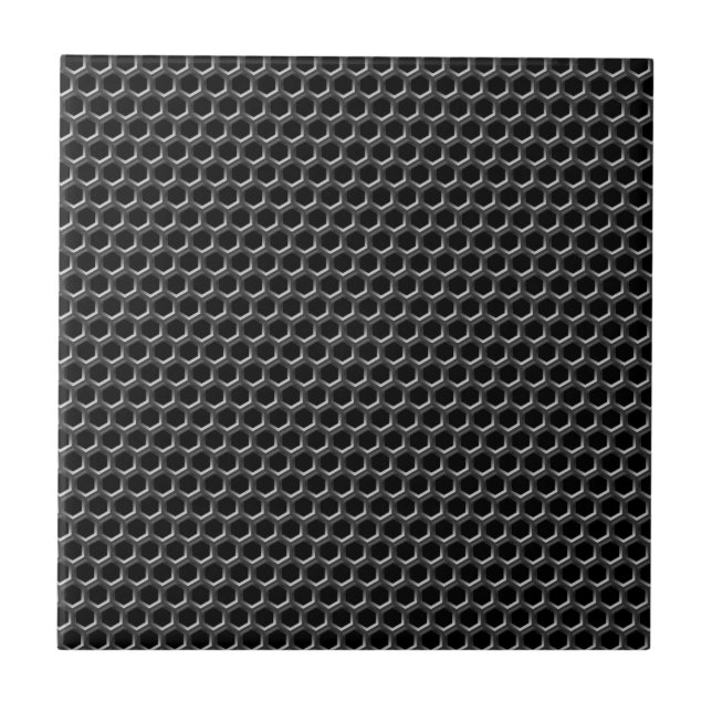 Metal grid pattern - background tile (Front)