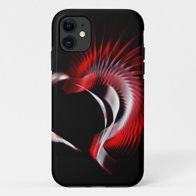 Metal Heart Case-Mate iPhone Case (Back)