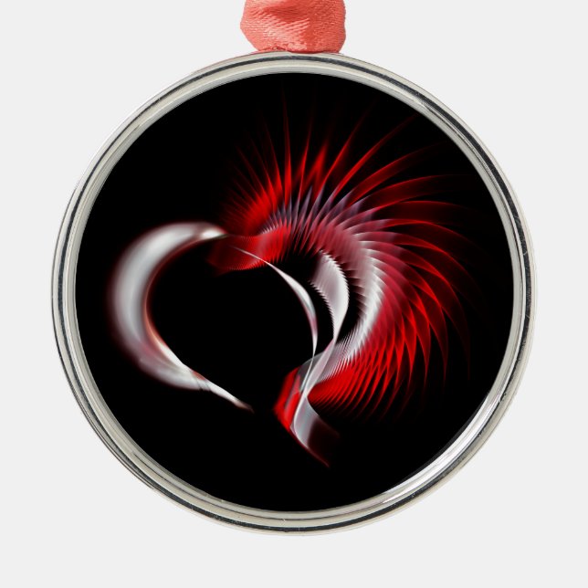 Metal Heart Ornament (Front)