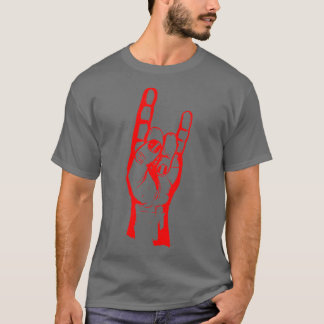 Metal Horns small logo T-Shirt