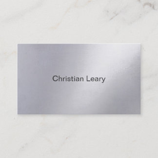 Metal ii business card