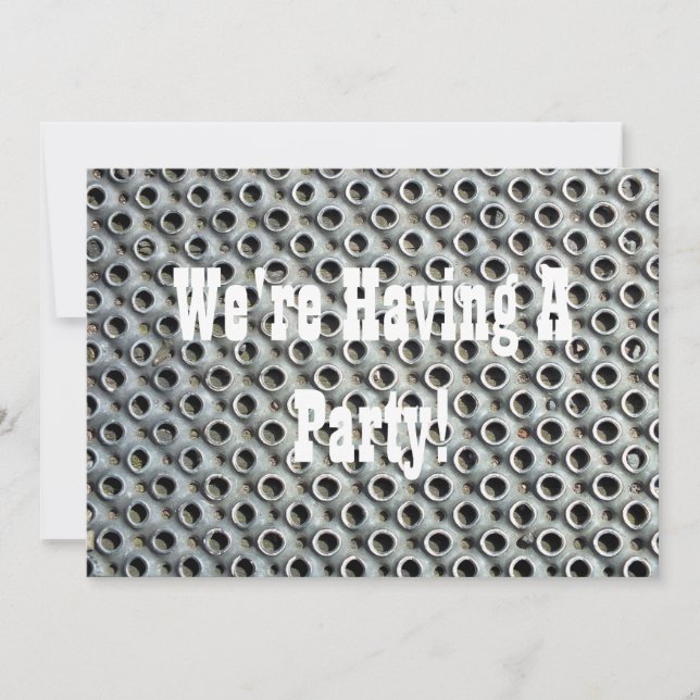 METAL INVITATION (Front)