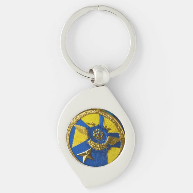 metal keychain (Front)