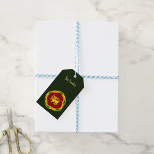 Metal Keychain Gift Tags