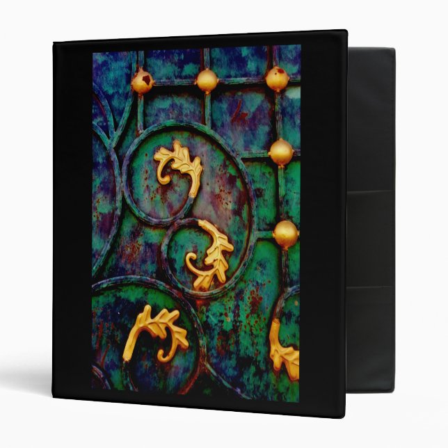 Metal Leaves Binder (Front/Inside)