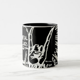 Metal Lives "Mug" Two-Tone Coffee Mug