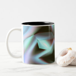 Metal look fun Two-Tone coffee mug