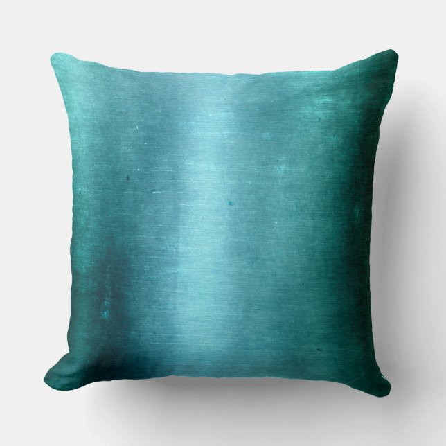 Metal Look Pillow (Front)