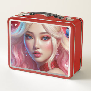 Metal Lunchbox/cosmetics box