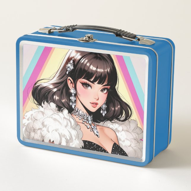 Metal Lunchbox/cosmetics box  (Front)