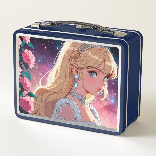 Metal Lunchbox/cosmetics box  (Back)