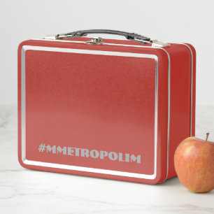 Metal LunchBoxes for the Family bY MMetropolim