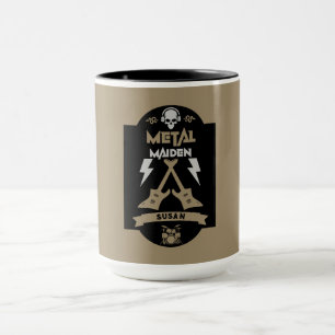 Metal Maiden Music Mug