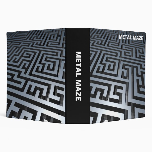 Metal Maze (2in) Binder (Background)