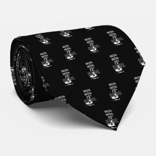 Metal, Metal and More Metal Tie