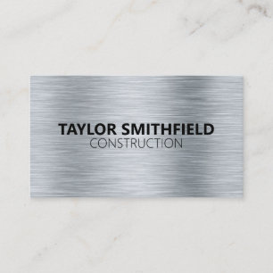 METAL MODERN PROFESSIONAL BUSINESS CARD