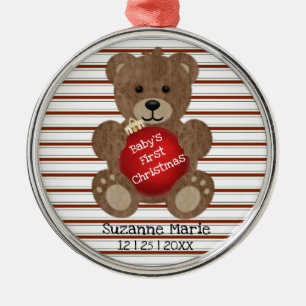 Métal Ours En Teddy Pour Bébé Ornement En Céramique