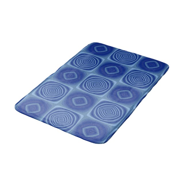 Metal Pattern Bath Mat (Angled)