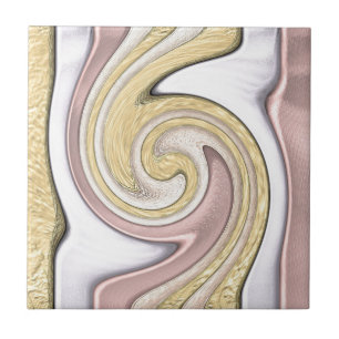 Metal pattern with shine tile