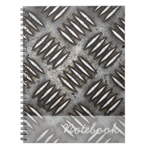 Metal Plate Notebook