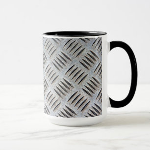 Metal Plate Texture Mug