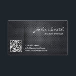 Metal QR Code Chemical Engineer Business Card<br><div class="desc">Metal QR Code Chemical Engineer Business Card.</div>