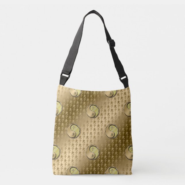 Metal Rat Crossbody Bag (Front)