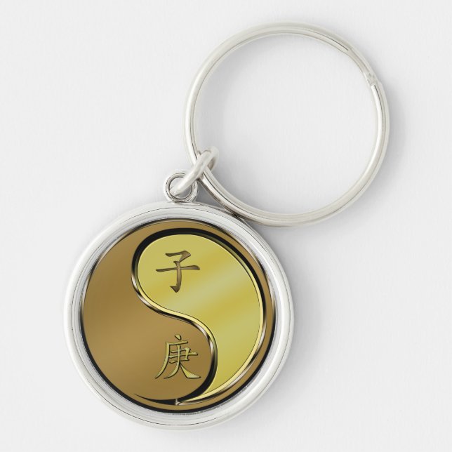 Metal Rat Keychain (Front)